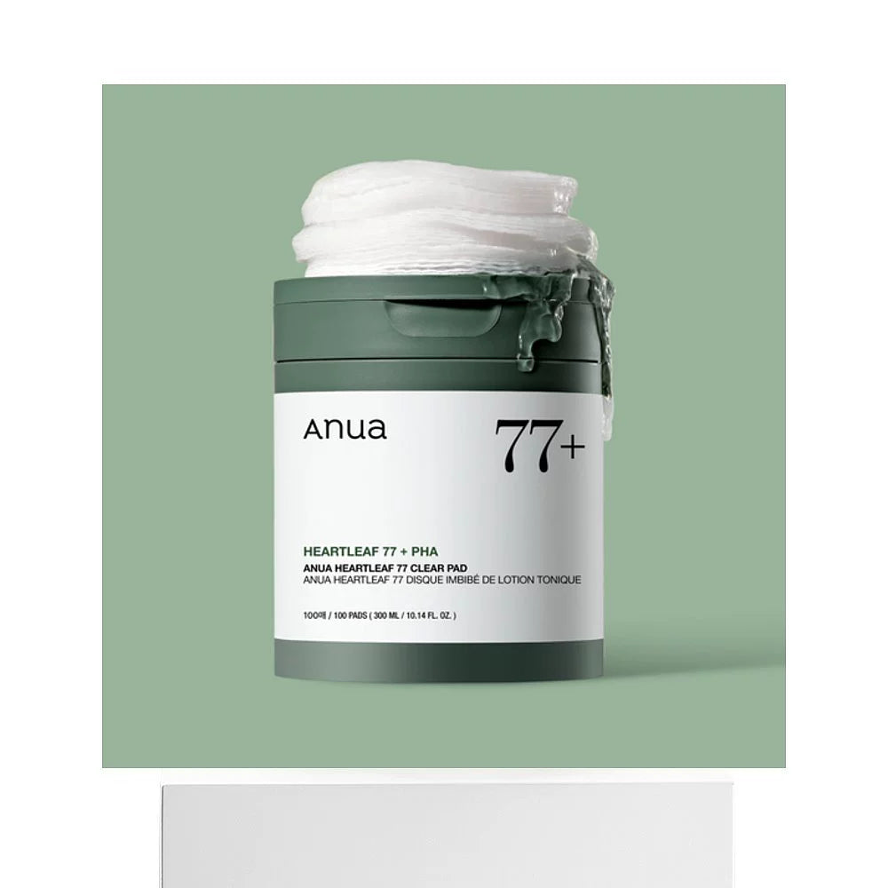 韩国直邮OliveYoung专享 ANUA鱼腥草77%镇静保湿爽肤水棉片 100