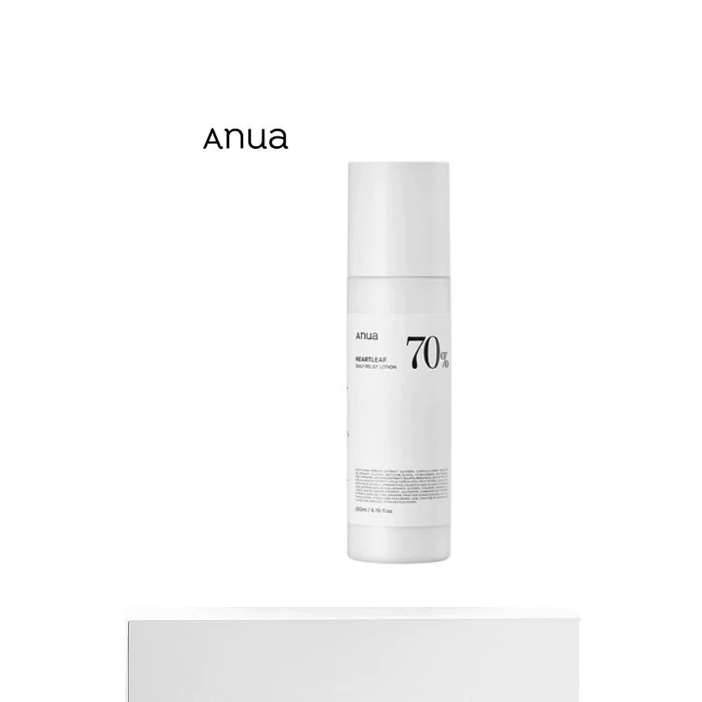 韩国直邮ANUA 鱼腥草70%强力保湿快速舒缓乳液 200ml正品积雪草