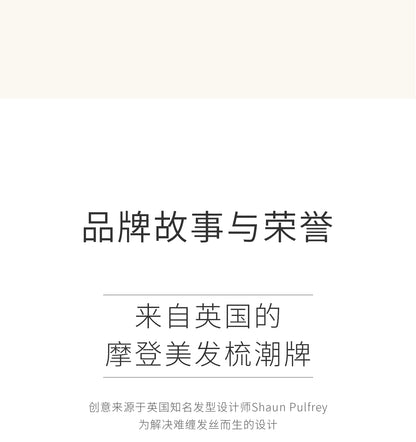 Tangleteezer Princess Hair Brush Tangle Teezer Hairbrush Luxury Smart Comb Comb Birthday Gift Air Cushion Comb Massage Comb Female ZX