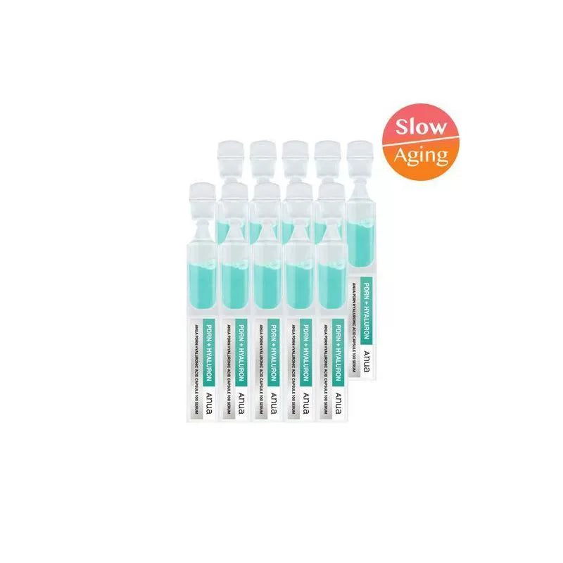 Korean Direct Mail Oliveyoung Exclusive Anua Hyaluronic Acid Capsules 100 Essence 1ml * 10 Authentic