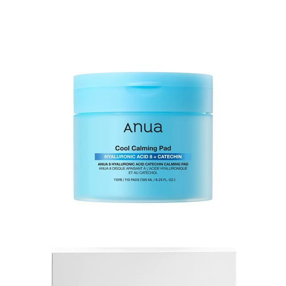 Korean Direct Mail Oliveyoung Exclusive Anua Hyaluronic Acid Catechin Soothing Cotton Cloth 185ml/110 Tablets