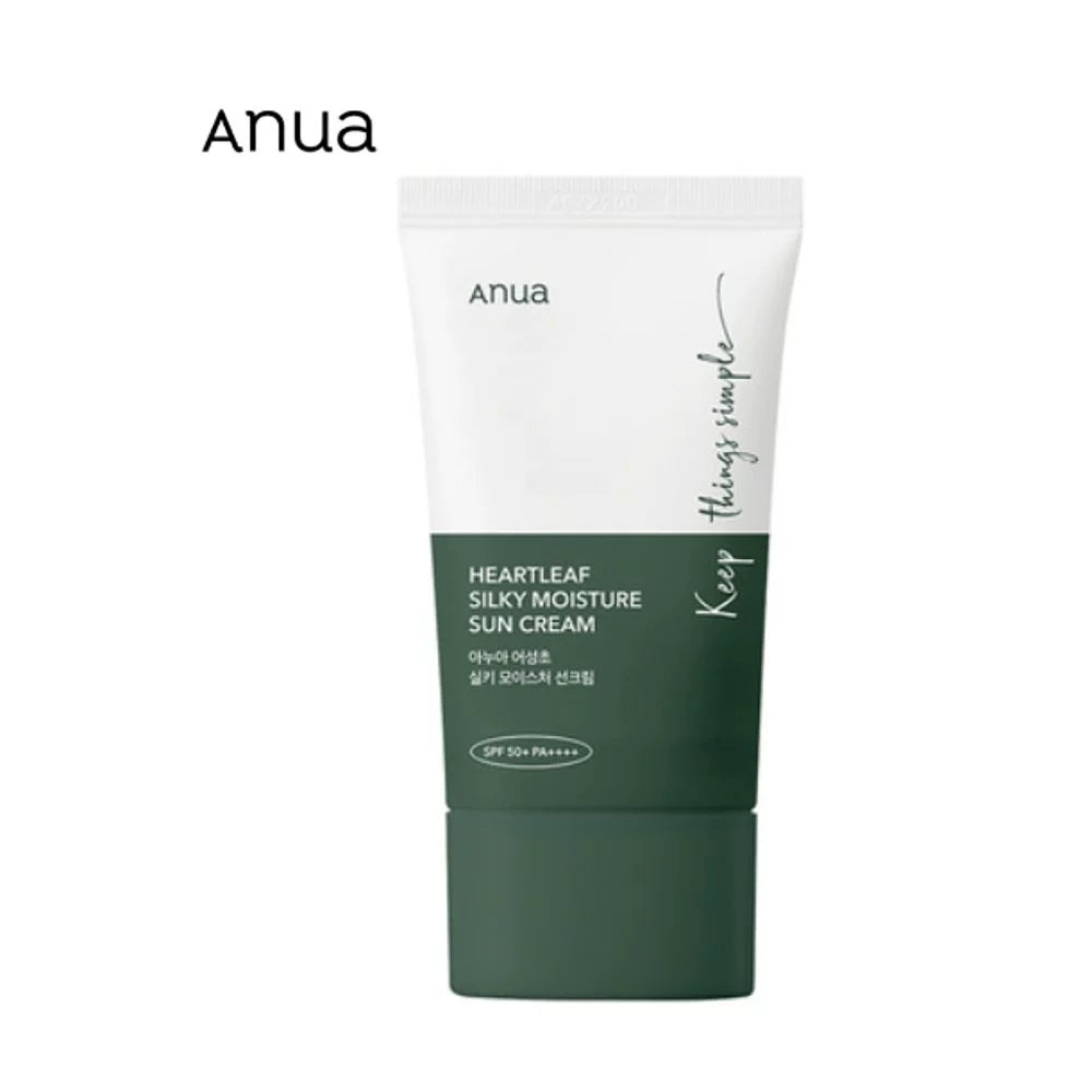 韩国直邮ANUA 鱼腥草清透保湿补水防晒霜 50ml正品
