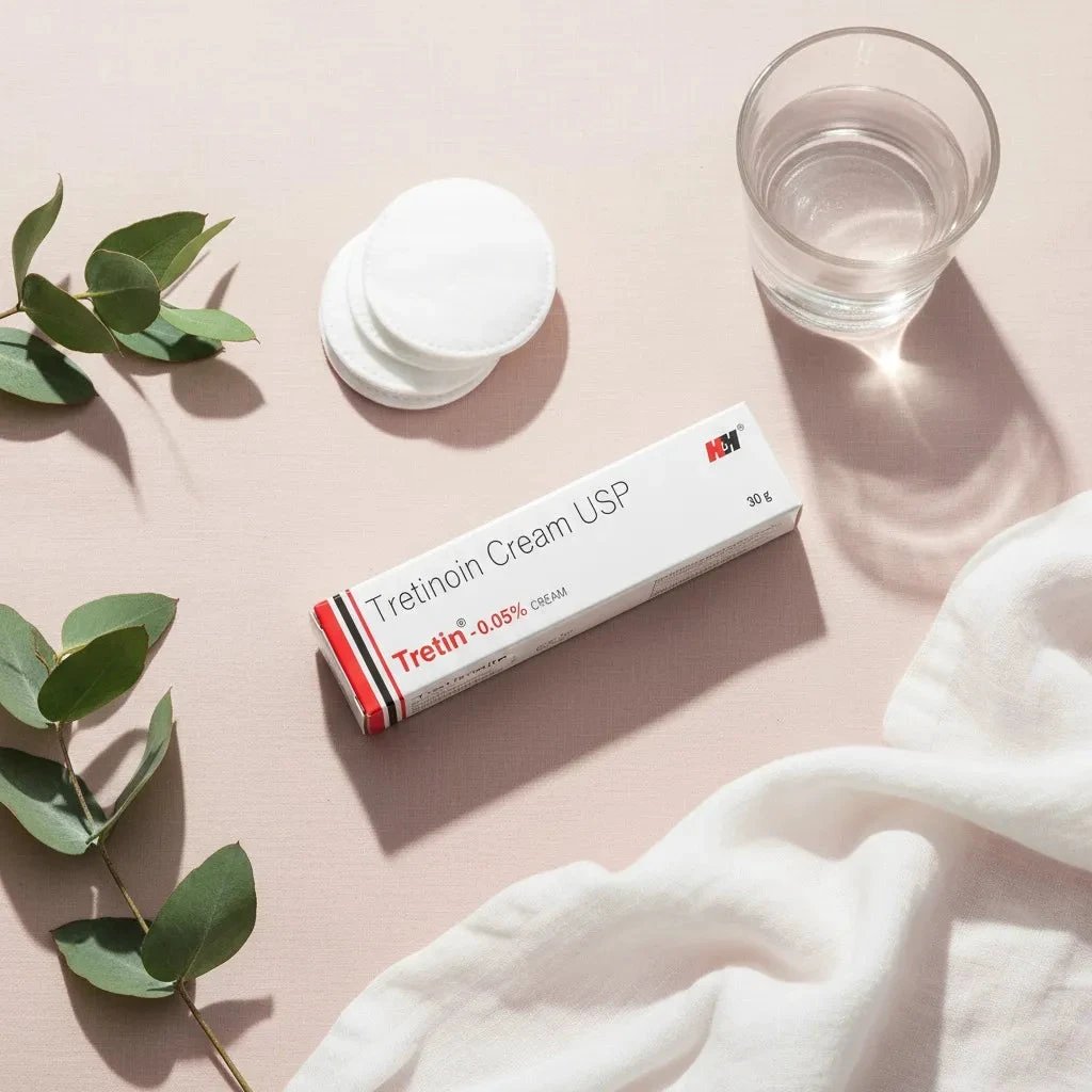 كريم تريتينوين الفعال لعلاج حب الشباب وتحسين ملمس البشرة by Beitbeauty.com