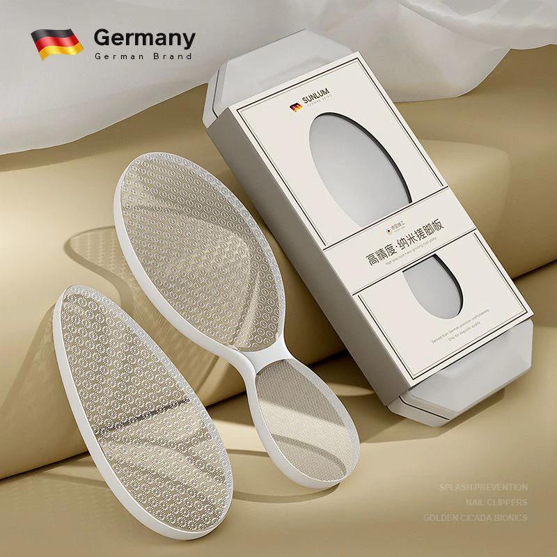 منظف القدم الزجاجي النانوي باديكير منزلي مع رأس مزدوج لإزالة الجلد الميت by Beitbeauty.com